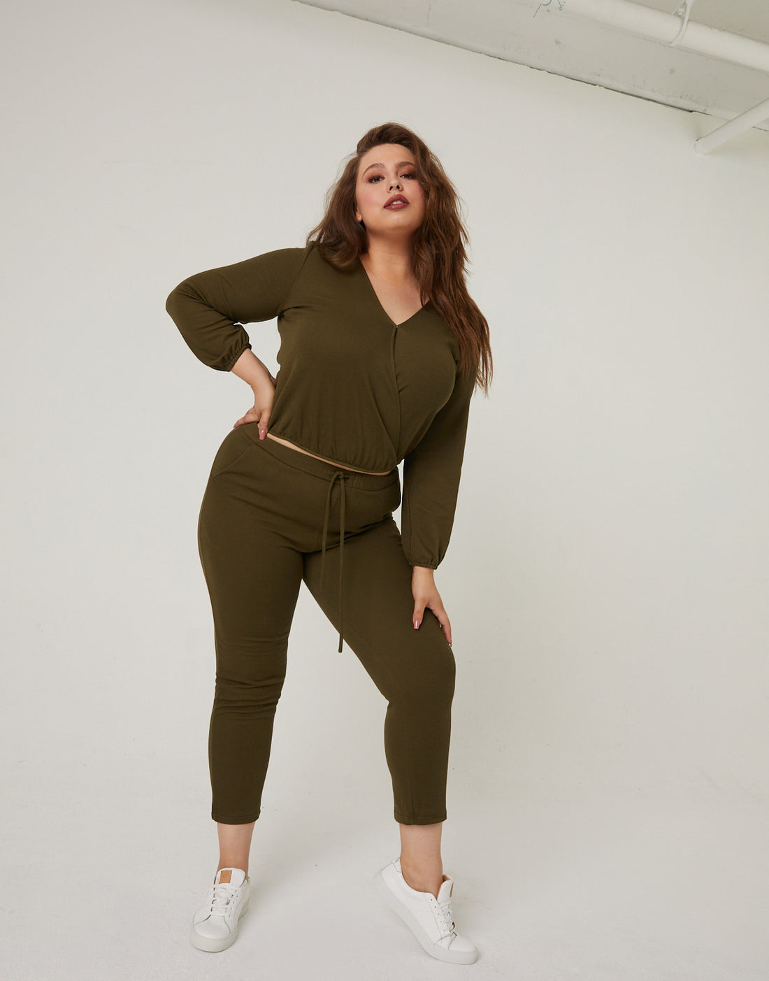 Plus Size Matching Lounge Set – 2020AVE