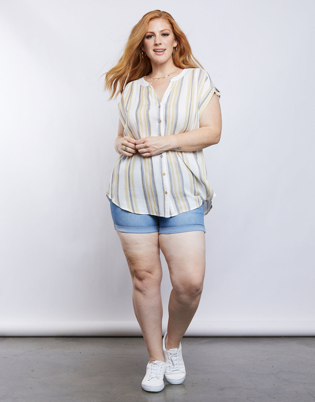 Curve Keep it Casual Top Plus Size Tops -2020AVE