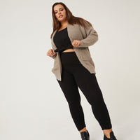 Curve Ruched Leggings Plus Size Bottoms -2020AVE