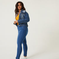 Curve Classic Skinny Jeans Plus Size Bottoms -2020AVE