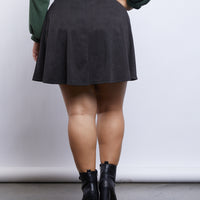 Curve A-Line Skirt Plus Size Bottoms -2020AVE