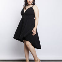 Curve All Nighter Dress Plus Size Dresses Black 1XL -2020AVE