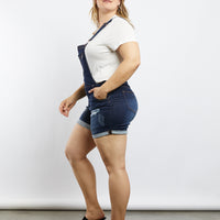 Curve Avery Denim Overalls Plus Size Rompers + Jumpsuits -2020AVE