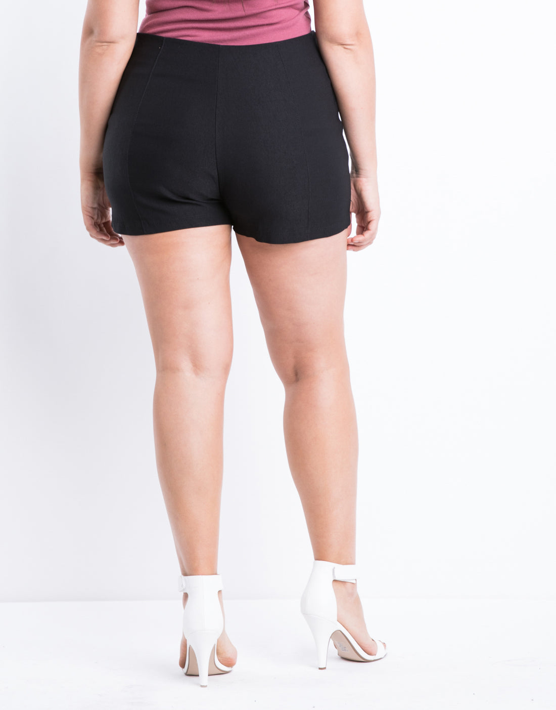 Curve Date Night Shorts Plus Size Bottoms -2020AVE
