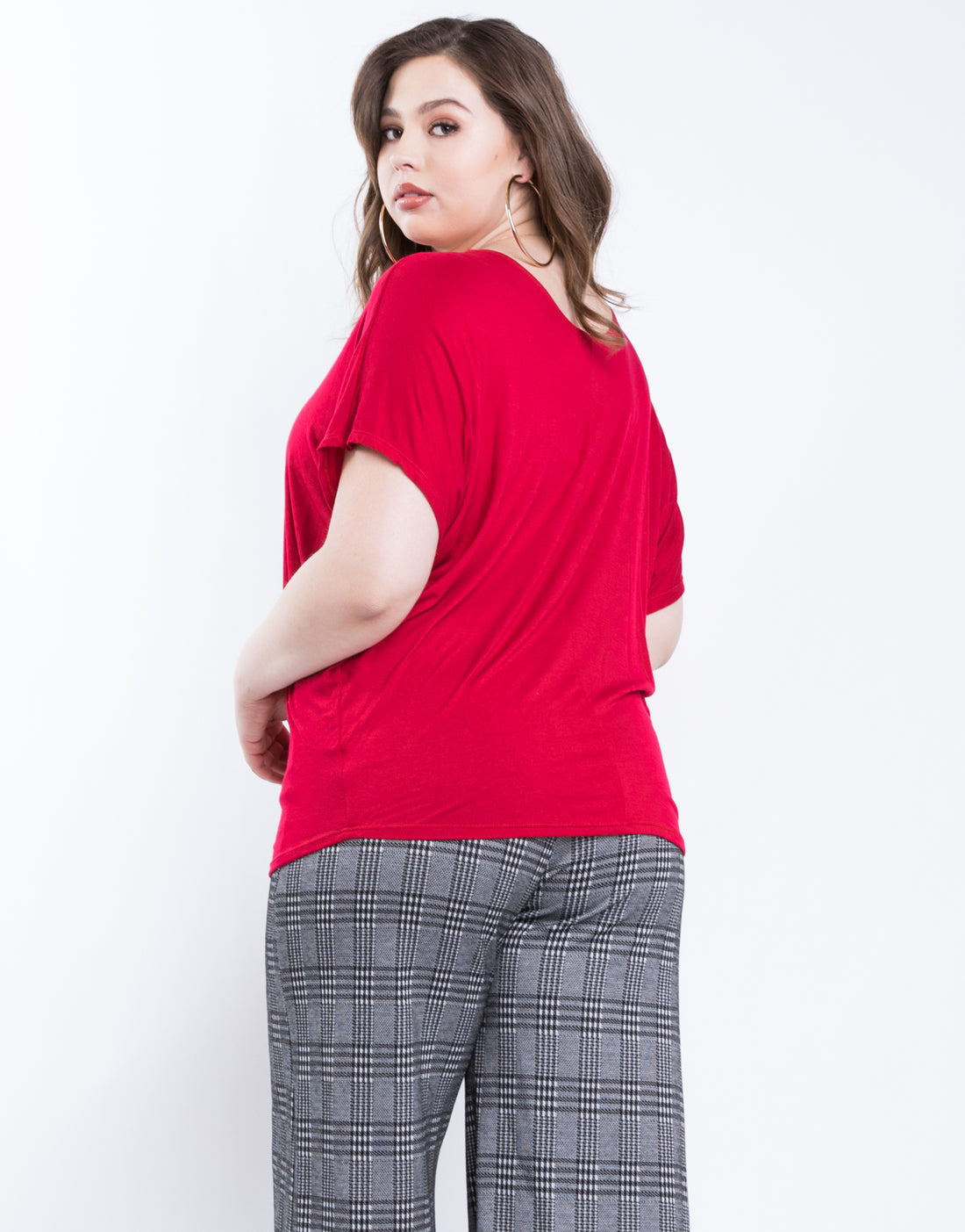 Curve Basic Everyday Top Plus Size Tops -2020AVE