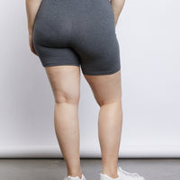 Curve Gym Time Shorts Plus Size Bottoms -2020AVE