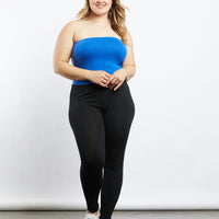 Curve Here And There Leggings Plus Size Bottoms -2020AVE