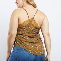 Curve Isabella Floral Cami Plus Size Tops -2020AVE