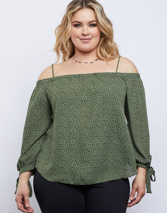 Plus Size Jane Off the Shoulder Top – 2020AVE
