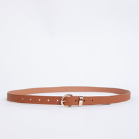 Curve Keeping It Simple Belt Plus Size Accessories Brown One Size -2020AVE