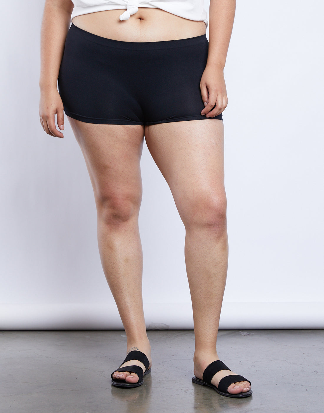 Curve Light As Air Boy Shorts Plus Size Intimates -2020AVE