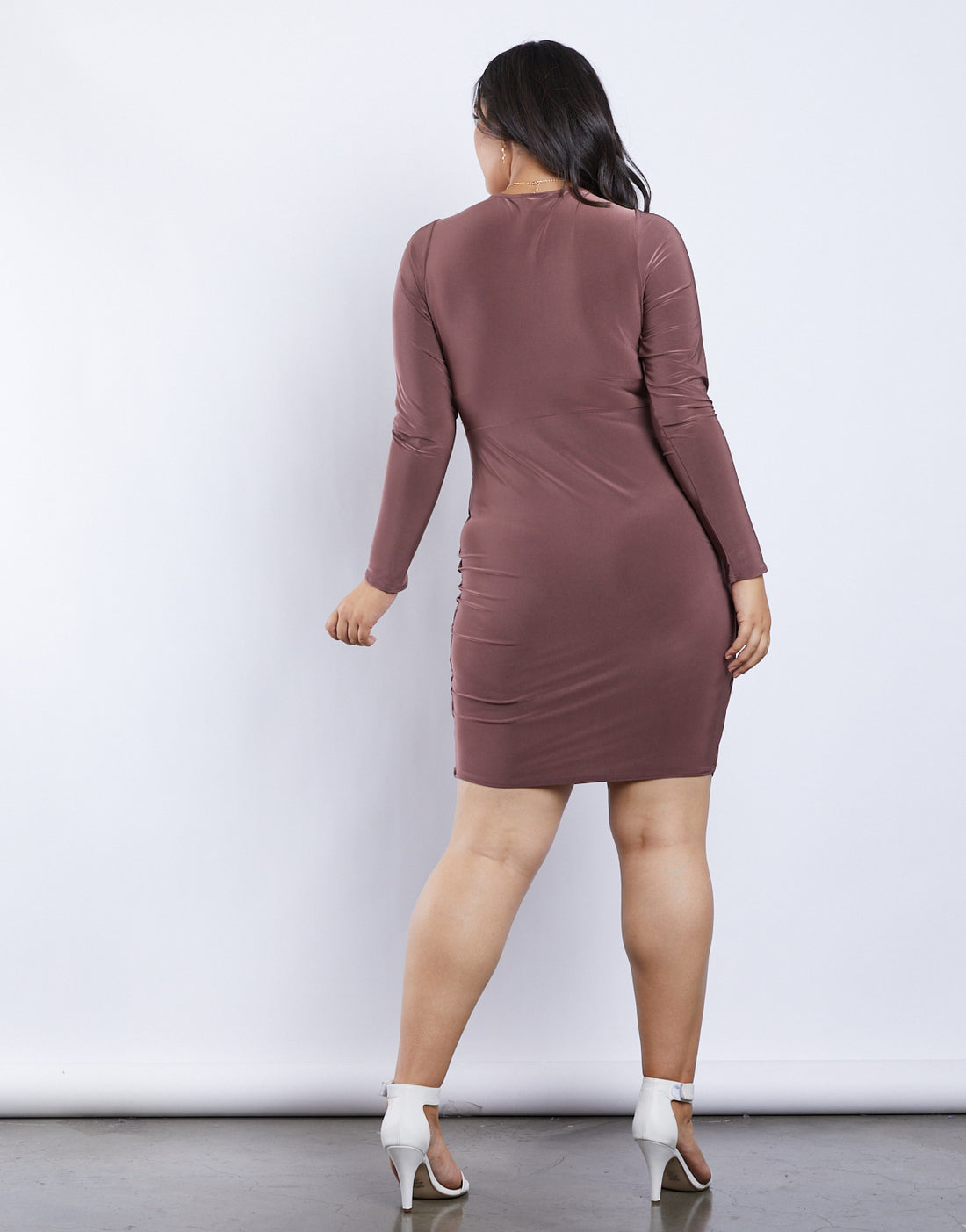 Curve Mia Twist Dress Plus Size Dresses -2020AVE