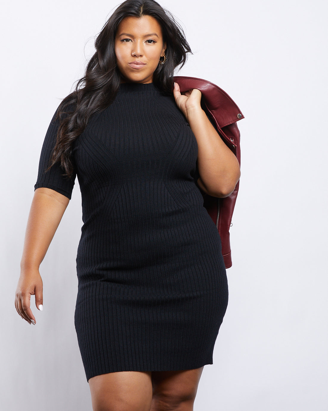 Plus Size Phoebe Sweater Dress Plus Size Phoebe Sweater Dress