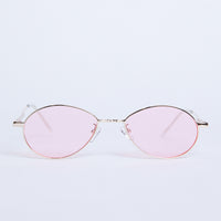Retro Days Colored Sunglasses Accessories Pink One Size -2020AVE