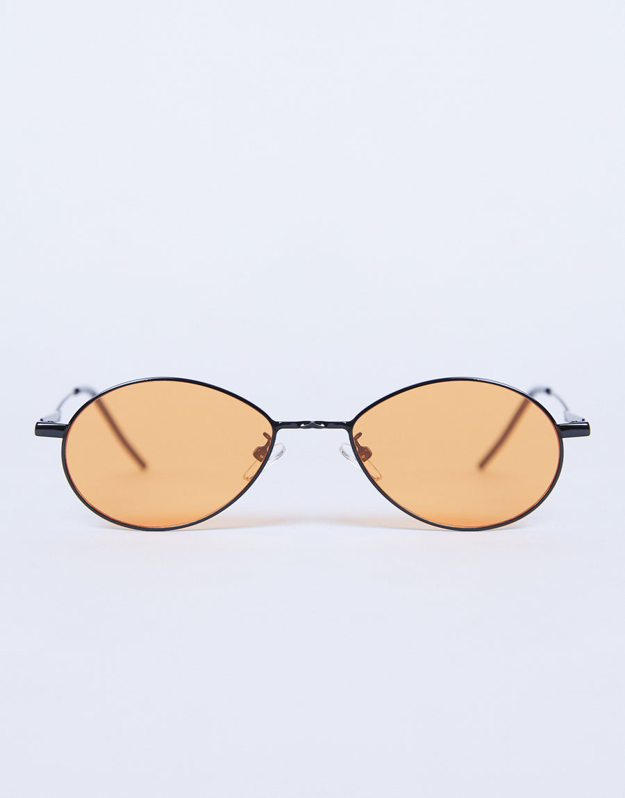 Retro Days Colored Sunglasses Accessories Orange One Size -2020AVE
