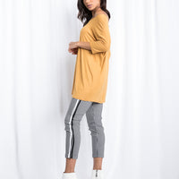 Second Skin Oversized Tee Tops -2020AVE