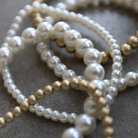 Stacked Pearl Bracelet Set Jewelry Pearl One Size -2020AVE