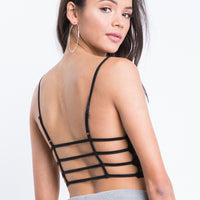 Strappy Cage Back Bralette Intimates -2020AVE