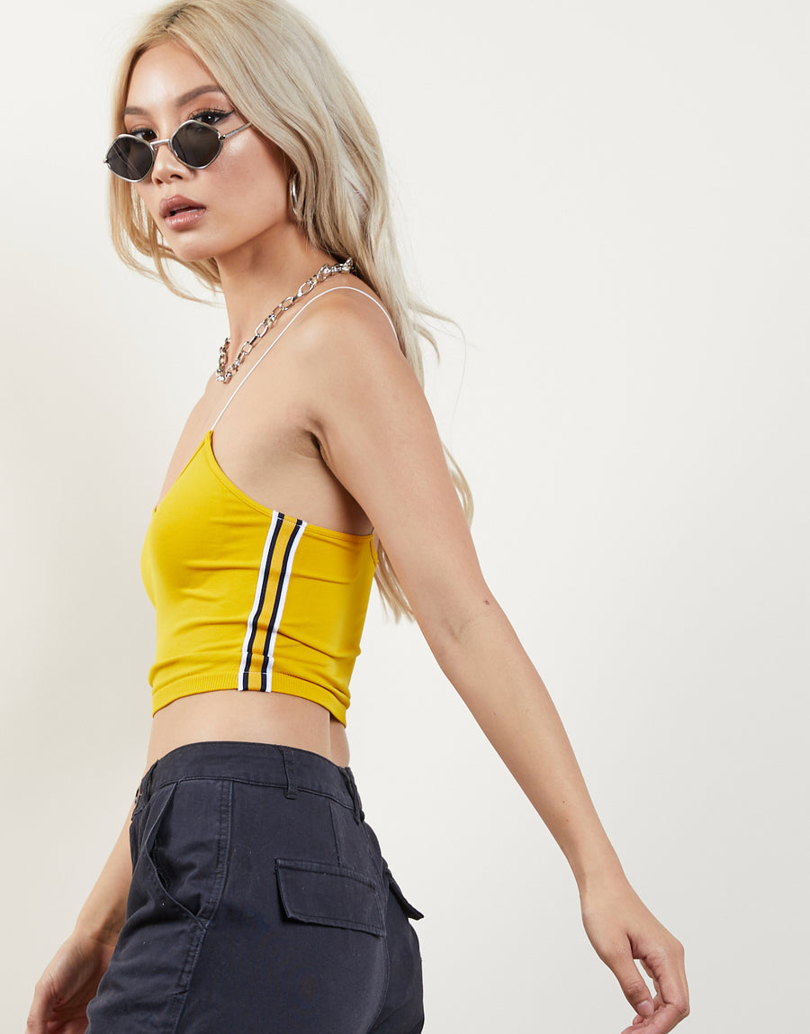 Stretch It Out Sporty Crop Top Tops -2020AVE