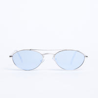Summer Days Oval Sunnies Accessories Blue/Silver One Size -2020AVE