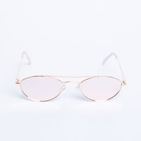 Summer Days Oval Sunnies Accessories Pink/Rose Gold One Size -2020AVE