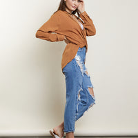 Sweet Melody Surplice Top Tops -2020AVE