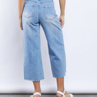 Throwback Wide Leg Jeans Bottoms -2020AVE
