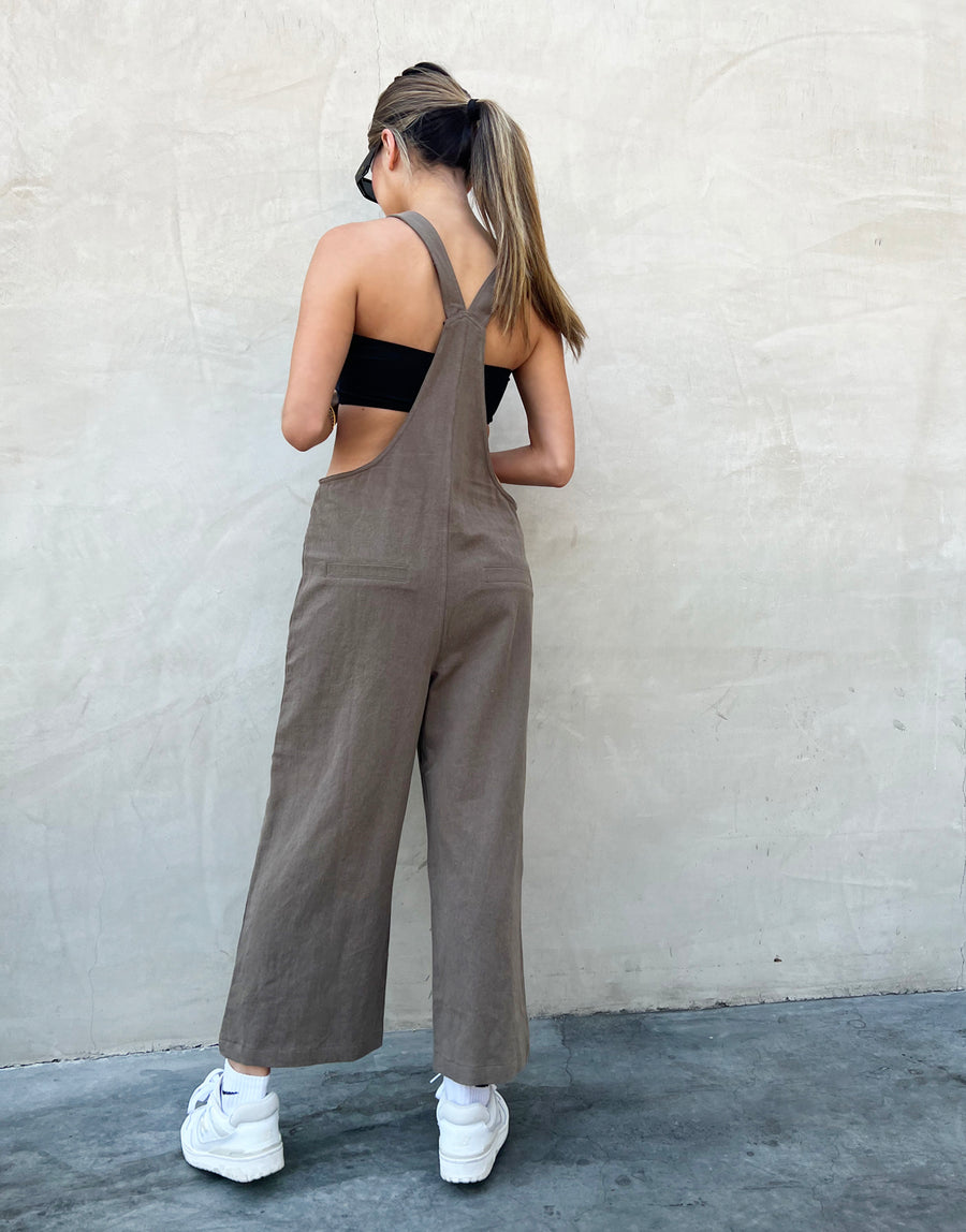 Tie Strap Linen Overalls Rompers + Jumpsuits -2020AVE