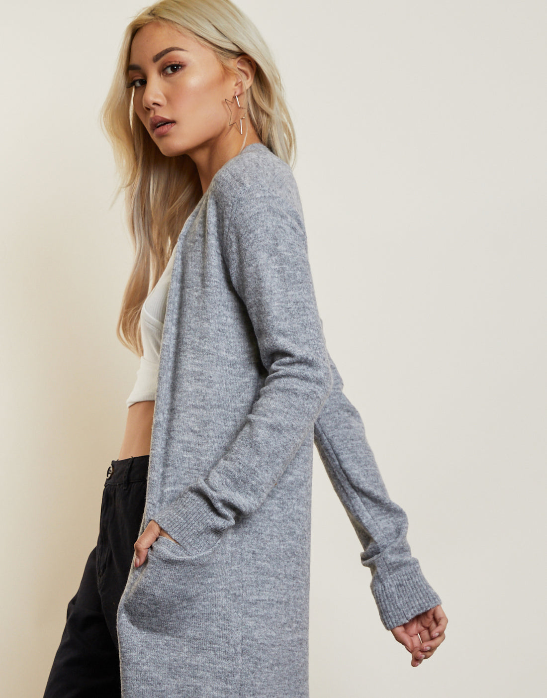 Too Casual Cardigan - knit Cardigan - Open Front Cardigan – 2020AVE