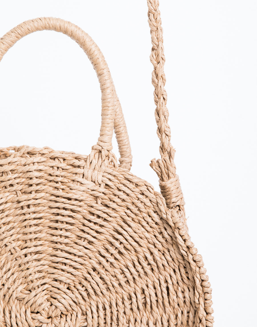 West Coast Round Straw Bag Accessories -2020AVE