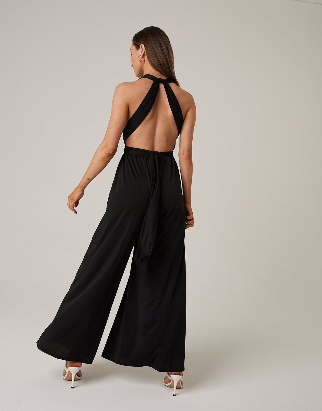 Wrapping Ties Knit Jumpsuit Rompers + Jumpsuits -2020AVE