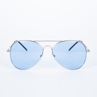 Blue Cooled Down Aviators - Front View