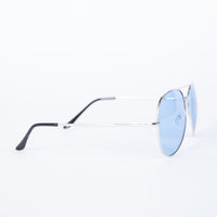 Blue Cooled Down Aviators - Side View