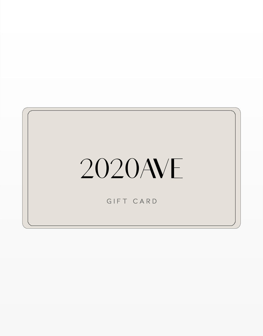 E-Gift Cards Gift Card -2020AVE