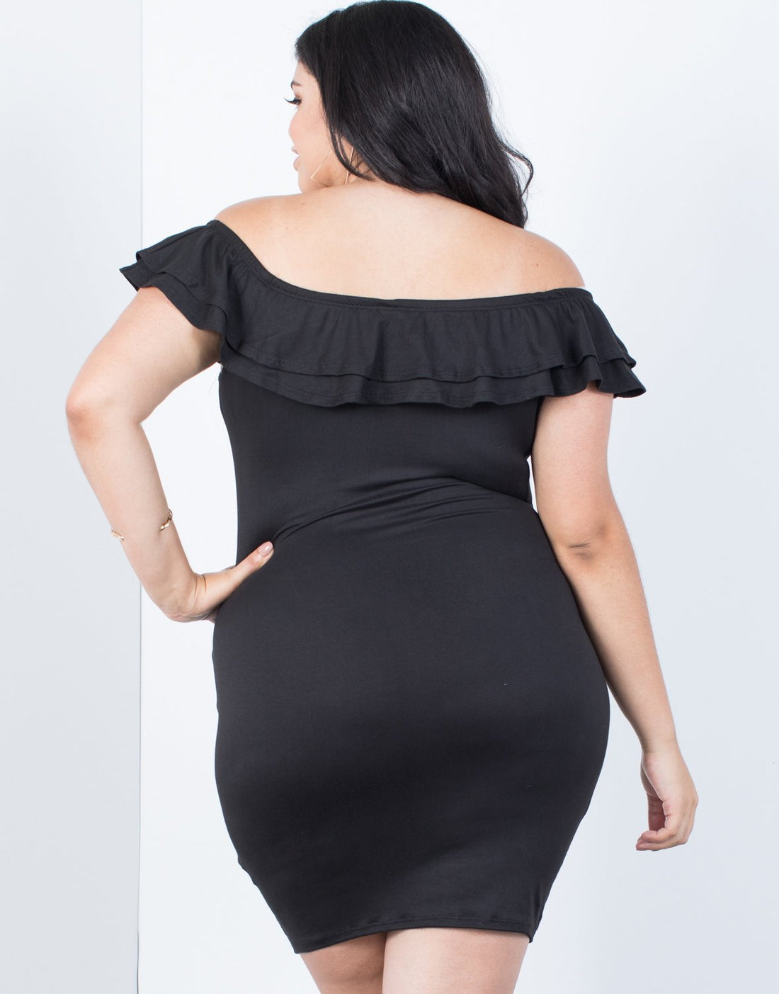 Plus Size Blair Ruffled Dress 2020AVE Plus Size Blair Ruffled Dress 2020AVE