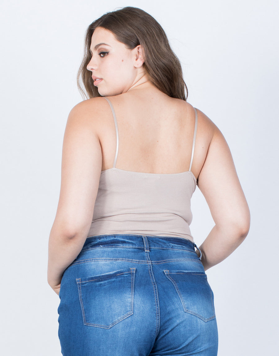 Curve Emma Cami Tank Plus Size Tops -2020AVE