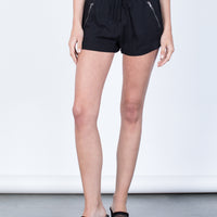 Front View of Zipped in Shorts